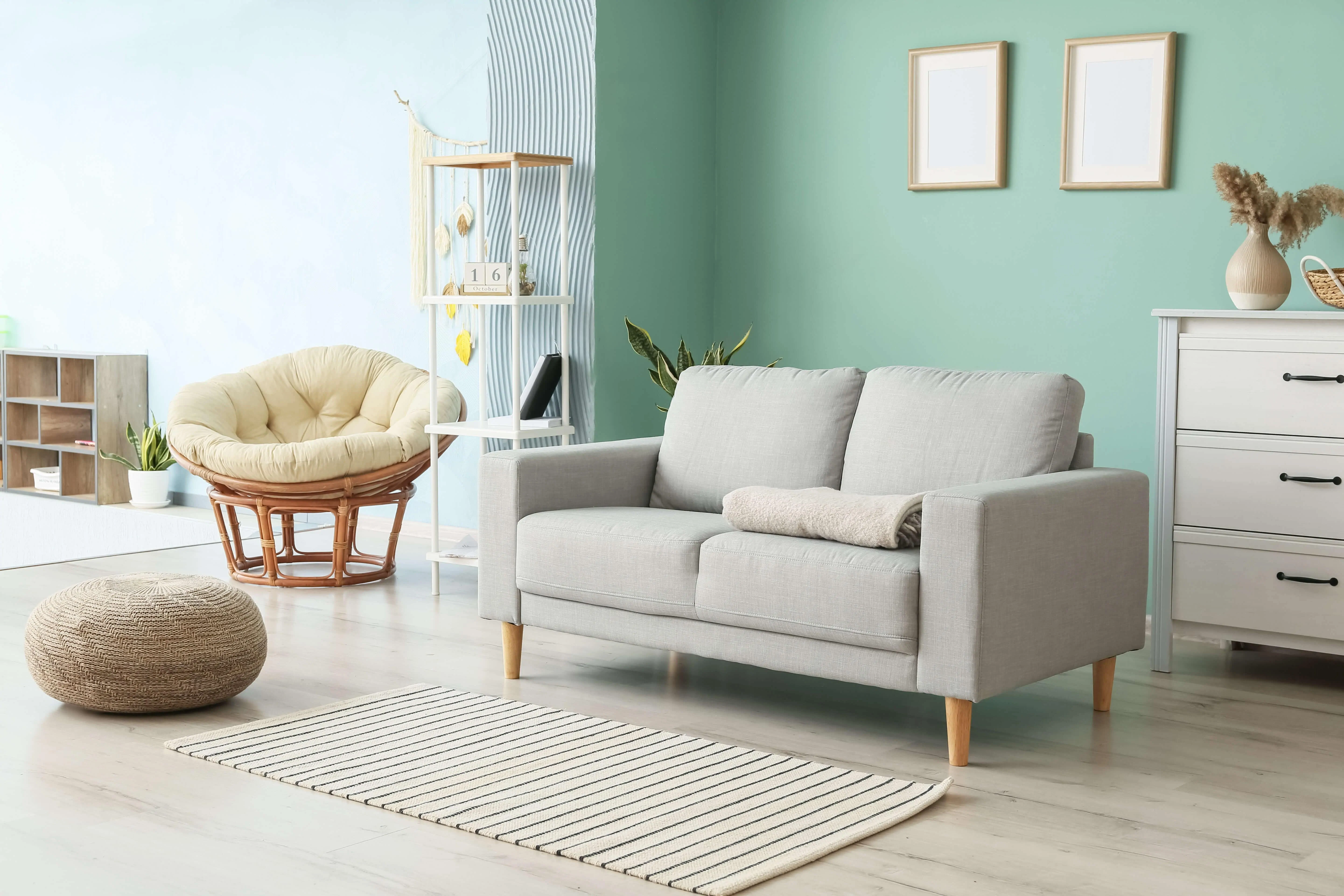Residential Cleaning - Living Room